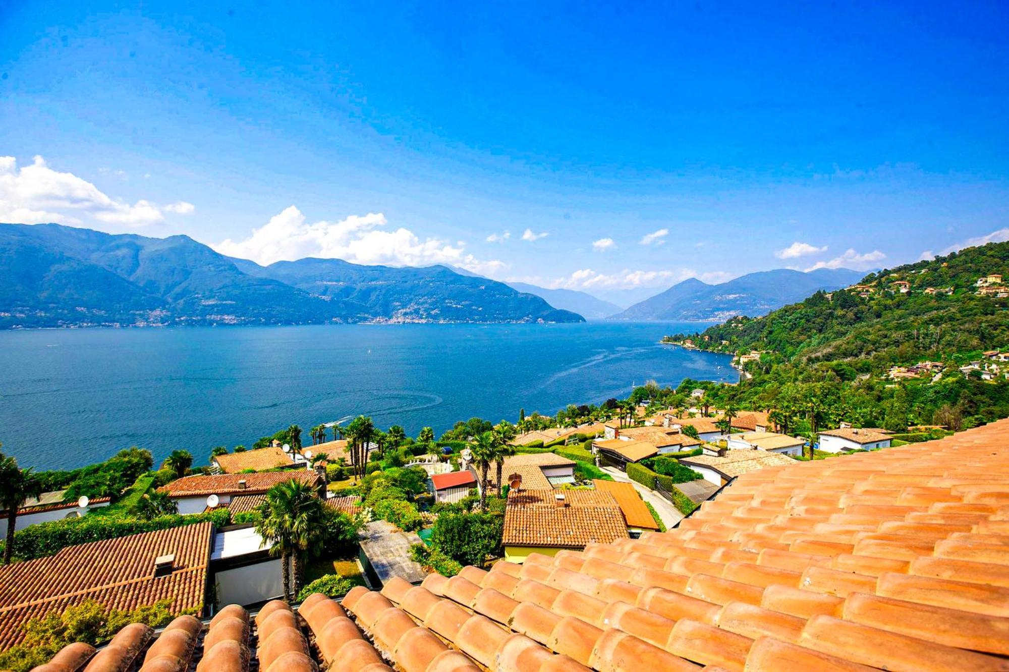Ferienwohnung Parco Belmonte: Vista Fantastica Brezzo Exterior foto