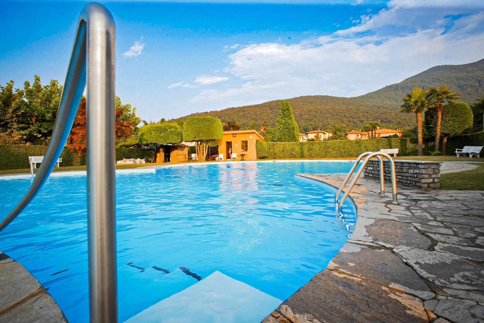 Ferienwohnung Parco Belmonte: Vista Fantastica Brezzo Exterior foto