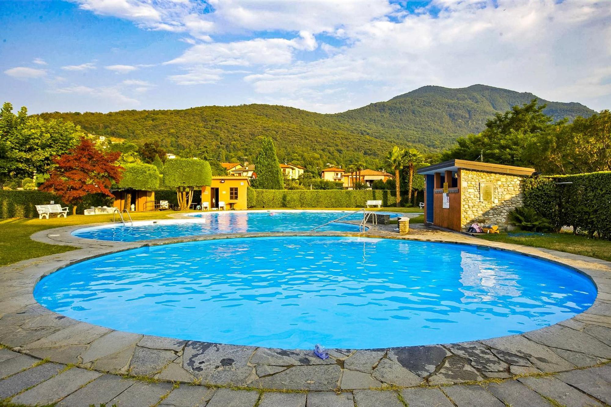 Ferienwohnung Parco Belmonte: Vista Fantastica Brezzo Exterior foto