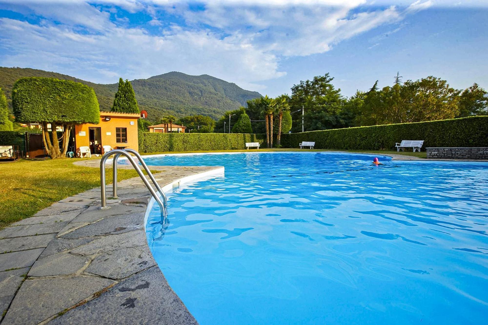 Ferienwohnung Parco Belmonte: Vista Fantastica Brezzo Exterior foto