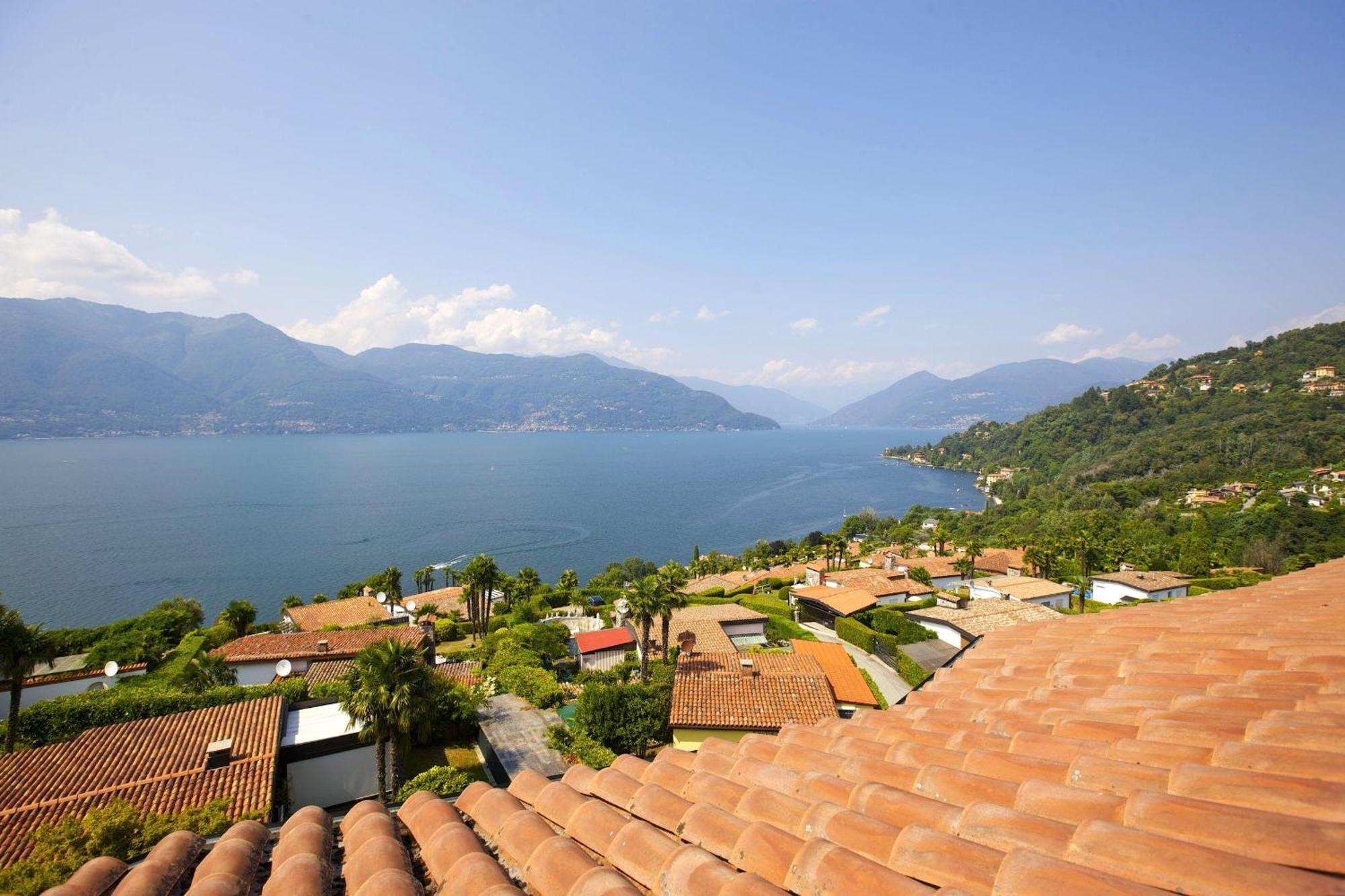 Ferienwohnung Parco Belmonte: Vista Fantastica Brezzo Exterior foto