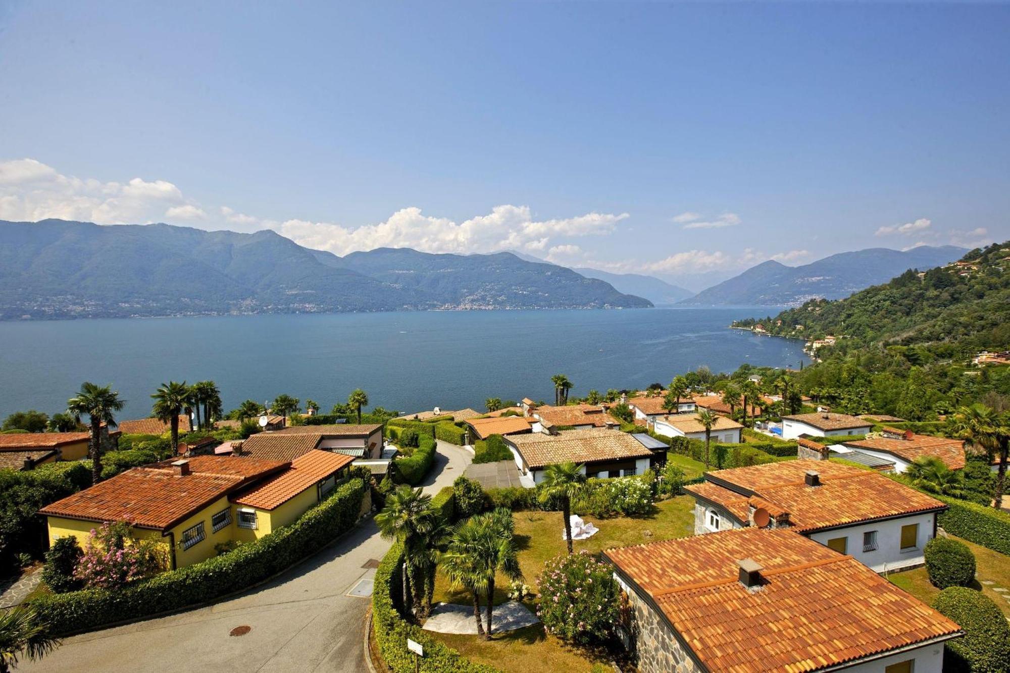 Ferienwohnung Parco Belmonte: Vista Fantastica Brezzo Exterior foto